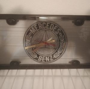 Mercedes-Benz License Plate Style wall Clock